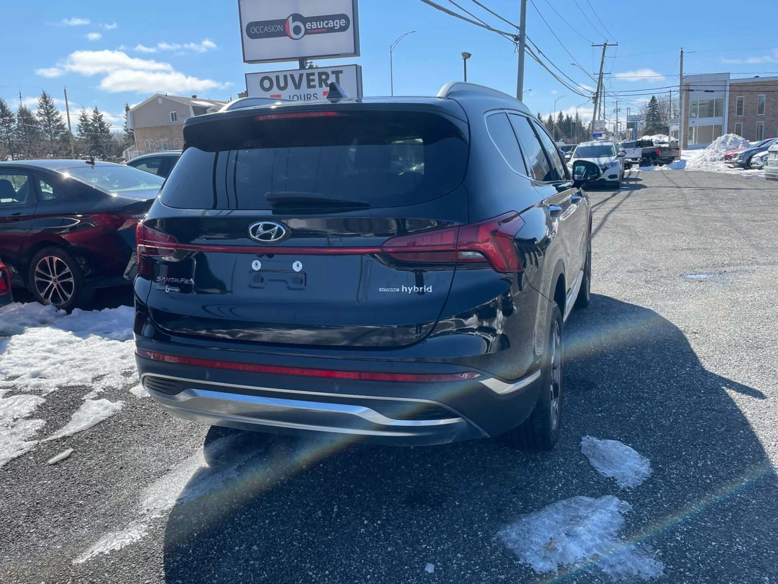 Hyundai Santa Fe Luxury *HEV *AWD *TOIT PANO *CUIR *CARPLAY *BLUETOOTH 2021 — photo 4