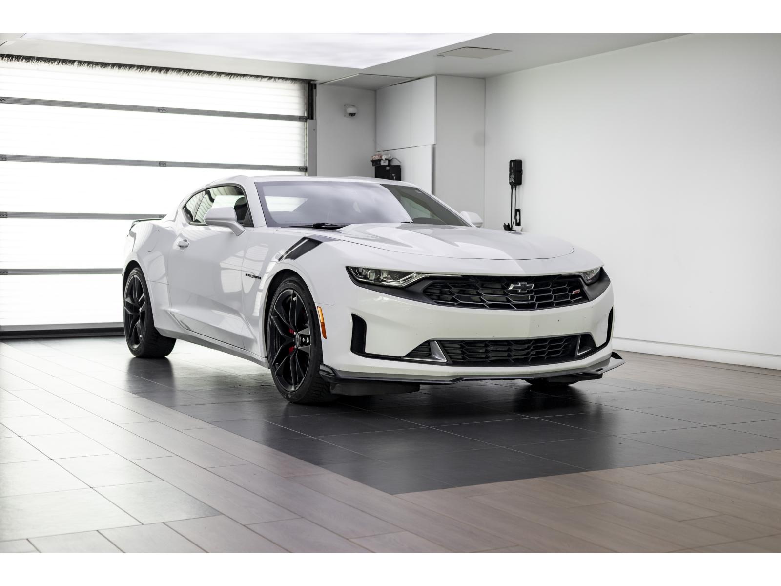 White 2023 Chevrolet Camaro 1LT Coupe RWD Coupe Rear-Wheel Drive Automatic
