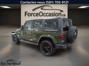 Miniature 11 Jeep Wrangler 4XE Unlimited Sahara * 375Hp * Cuir * Toit * Bi-Zone * Volant Chauff * 2022