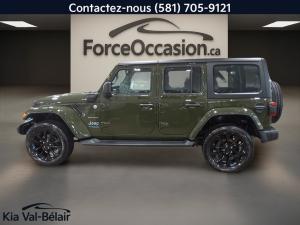 Miniature 12 Jeep Wrangler 4XE Unlimited Sahara * 375Hp * Cuir * Toit * Bi-Zone * Volant Chauff * 2022
