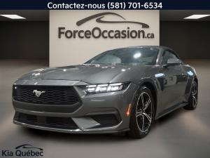 2024 Ford Mustang Ecoboost *Convertible *Carplay *Cuir *Gps *Siege/Volant Cauffant - Image 1