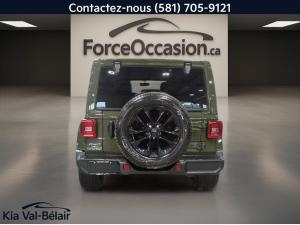 Miniature 13 Jeep Wrangler 4XE Unlimited Sahara * 4X4 * Cuir * Toit * Bi-Zone * Volant Chauff * 2022