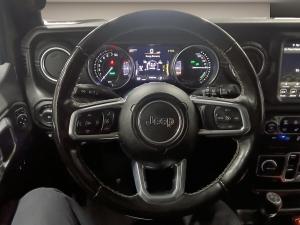 Miniature 15 Jeep Wrangler 4XE Unlimited Sahara * 4X4 * Cuir * Toit * Bi-Zone * Volant Chauff * 2022
