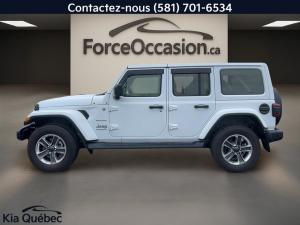 Miniature 5 Jeep Wrangler Sahara *CUIR *CAMERA *CARPLAY *VOLANT/SIÈGES CHAUFFANTS *REGULATEUR VITESSE ADAPTATIF 2024