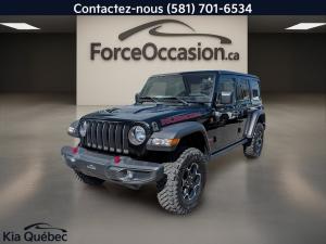 2023 Jeep Wrangler Rubicon Unlimited *4X4 *V6 *Cuir *Gps *Bizone *Carplay *Volant/Siege Chauffant - Image 1