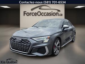 2022 Audi S3 Technik Quattro *Turbo *Bizone *Cuir *Gps *Toit *Carplay - Image 1
