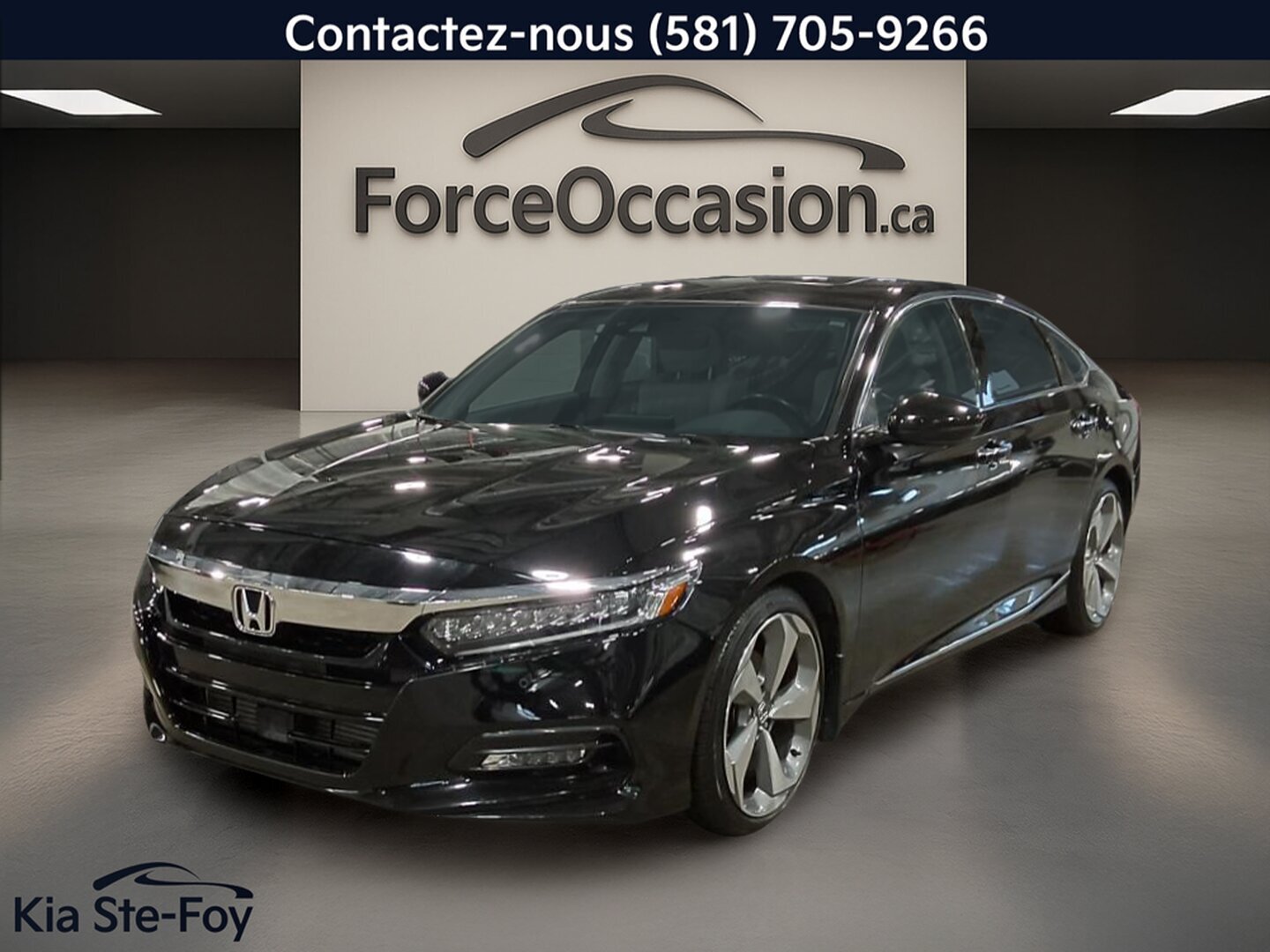Image 1 Honda Accord Sedan Sedan Touring* VOLANT CHAUFFANT* TOIT OUVRANT* AC* CARPLAY* CAMERA* 2018