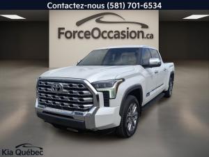 2024 Toyota Tundra Platinum Crew Max 1794 *Bi Turbo *4X4 *Caisse Longue *Bizone *360 *Cuir *Toit Pano - Image 1