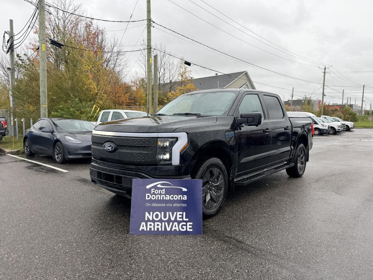 Image 1 Ford F-150 Lightning XLT cabine SuperCrew 4RM caisse de 5,5 pi - GENERATRICE 9,6kW - 385 KMS AUTONOMIE - BOÎTE DE 5,5PI 2024