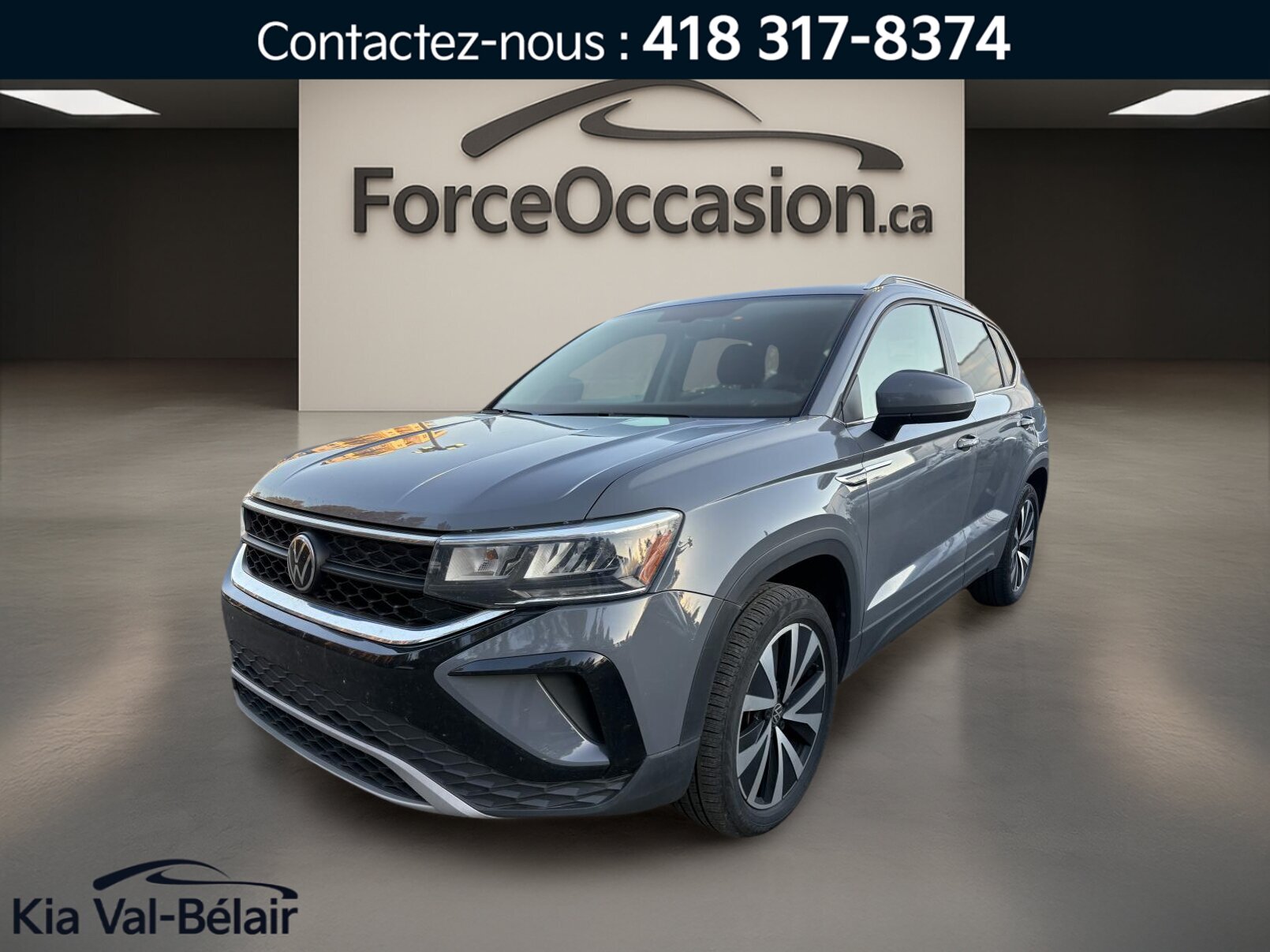 Image 1 Volkswagen Taos Comfortline * Awd * Camera * Carplay * Volant Chauff * 2023