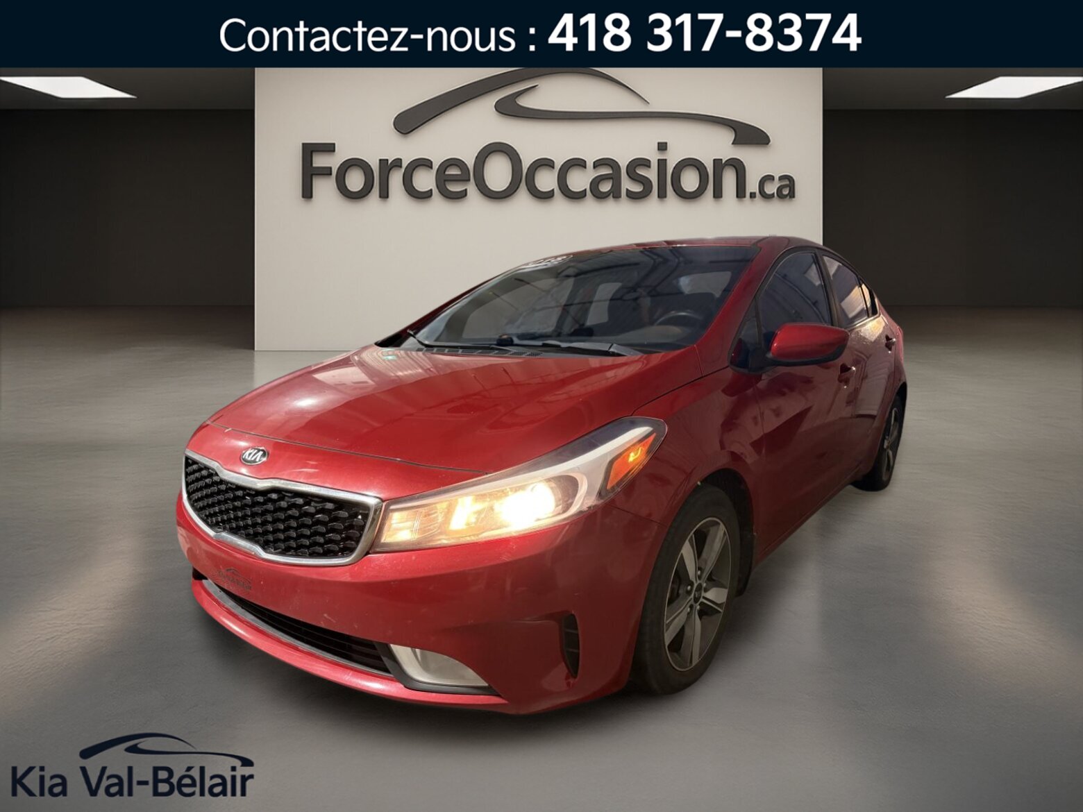 Image 1 Kia Forte Lx+ * Sièges Chauff * Carplay * Camera * Cruise * A/C * 2018