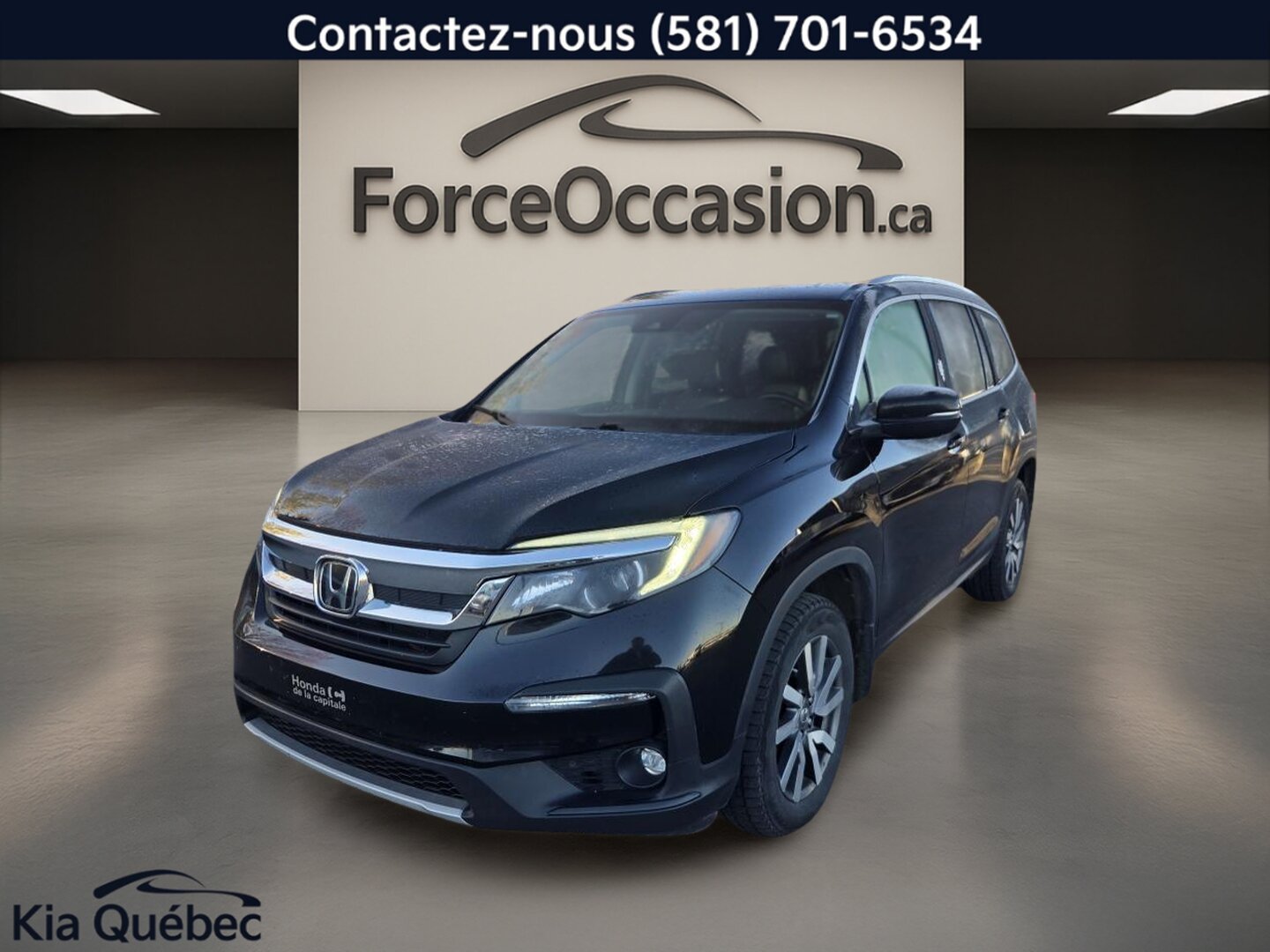 Image 1 Honda Pilot Ex-L *Awd *Cuir *Toit *Bizone *Camera *Carplay 2021