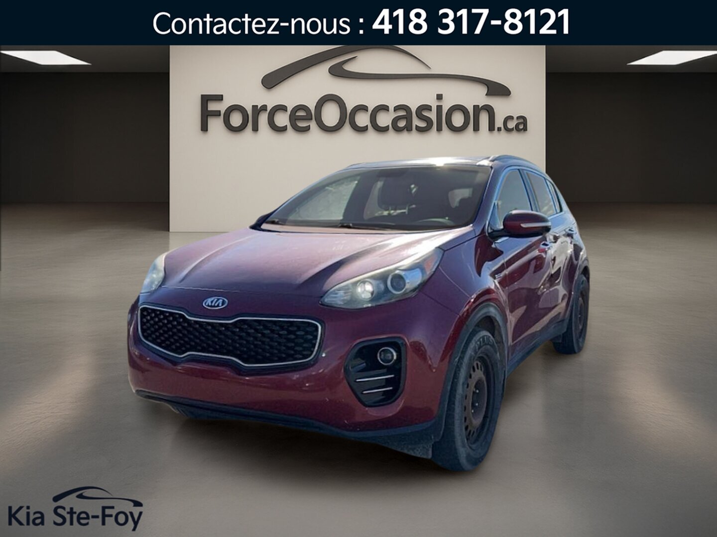 Image 1 Kia Sportage Sx* Awd* Cuir* Toit Pano* Gps* Bizone* 2017