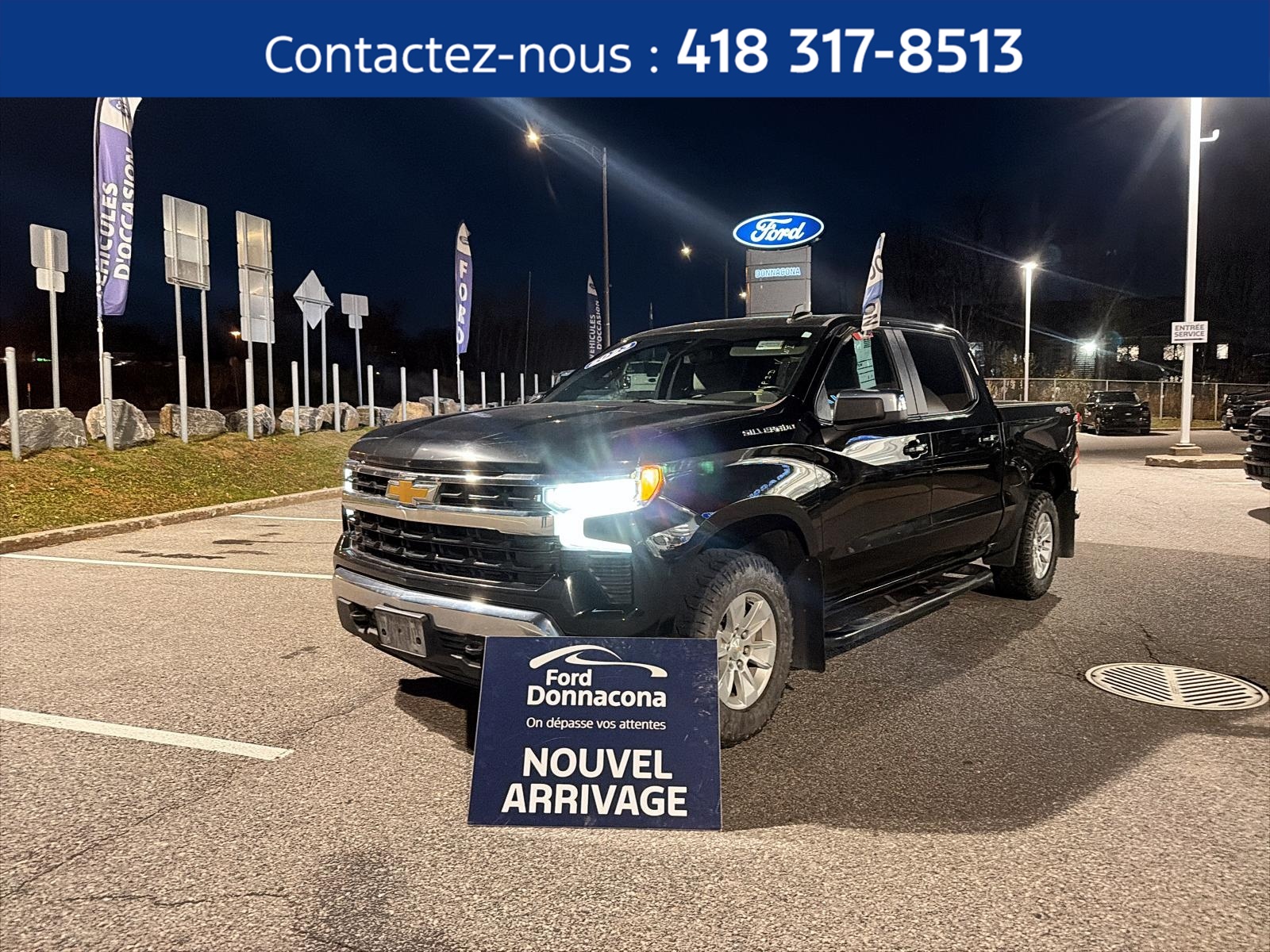 Image 1 Chevrolet Silverado 1500 LT cabine multiplace 4RM 147 po 2023