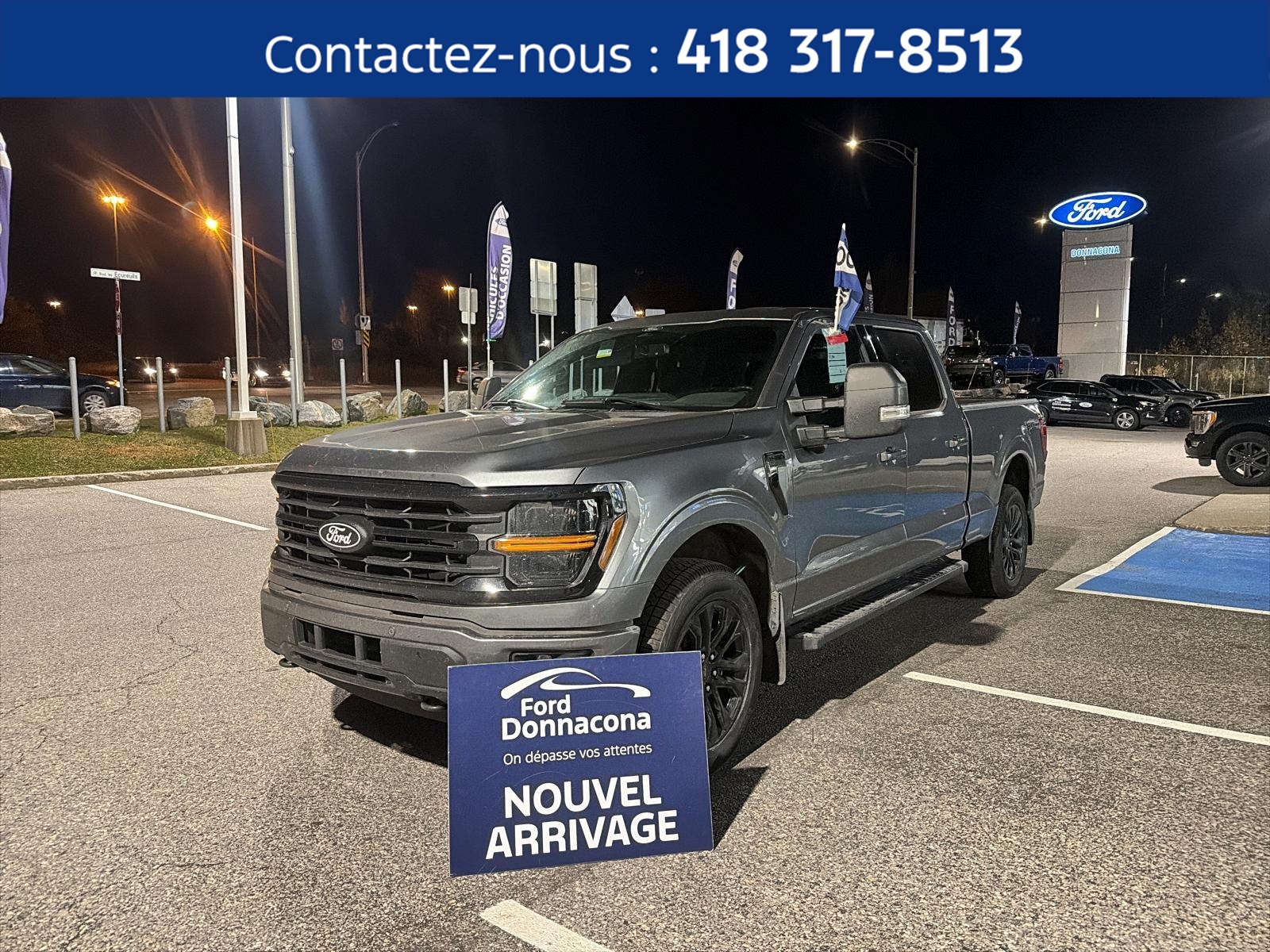 Image 1 Ford F-150 XLT cabine SuperCrew 4RM caisse de 6,5 pi 2024