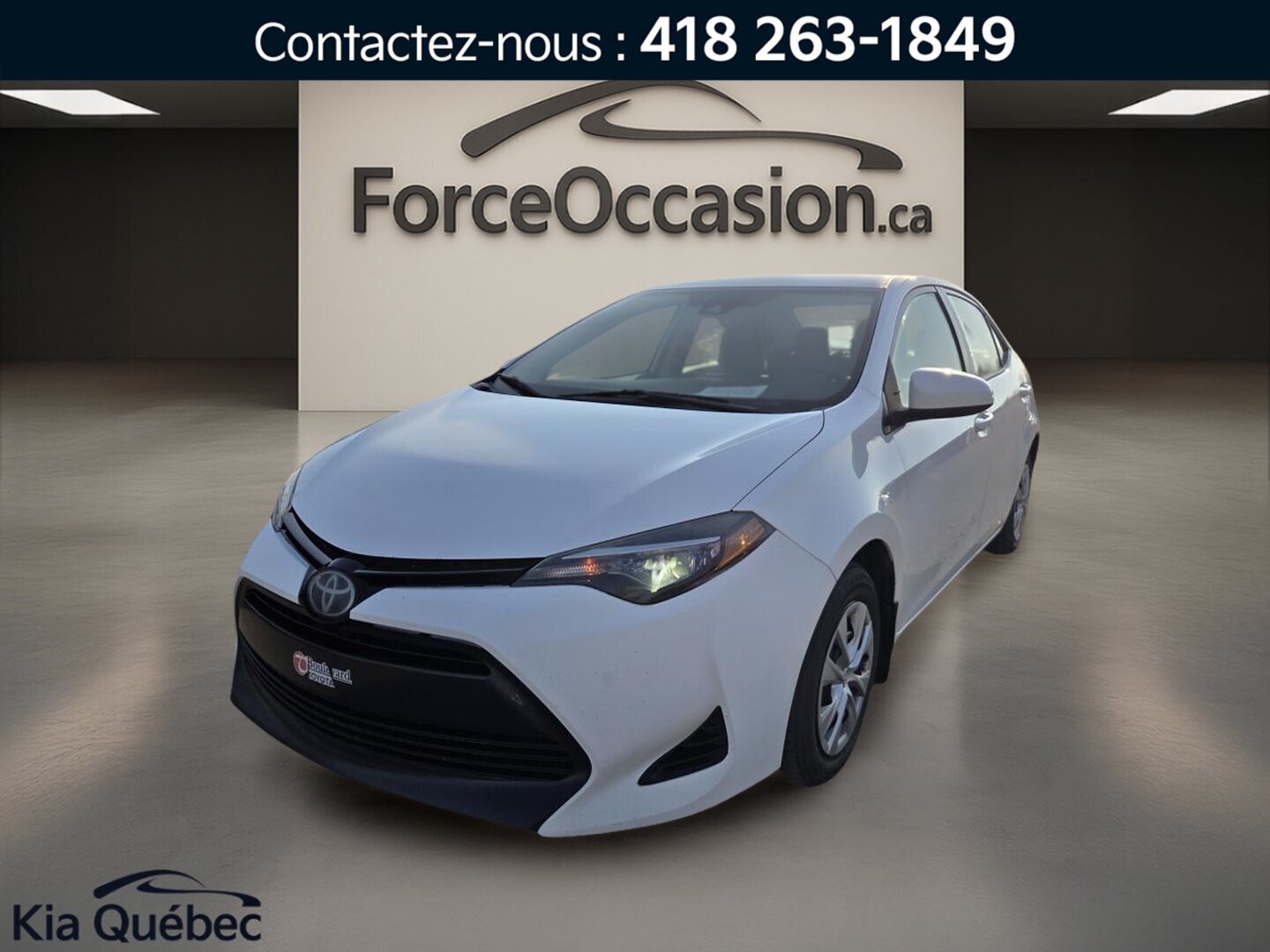 Image 1 Toyota Corolla Ce *Manuelle *Cruise *Ac *Bluetooth *Commande Volant 2017