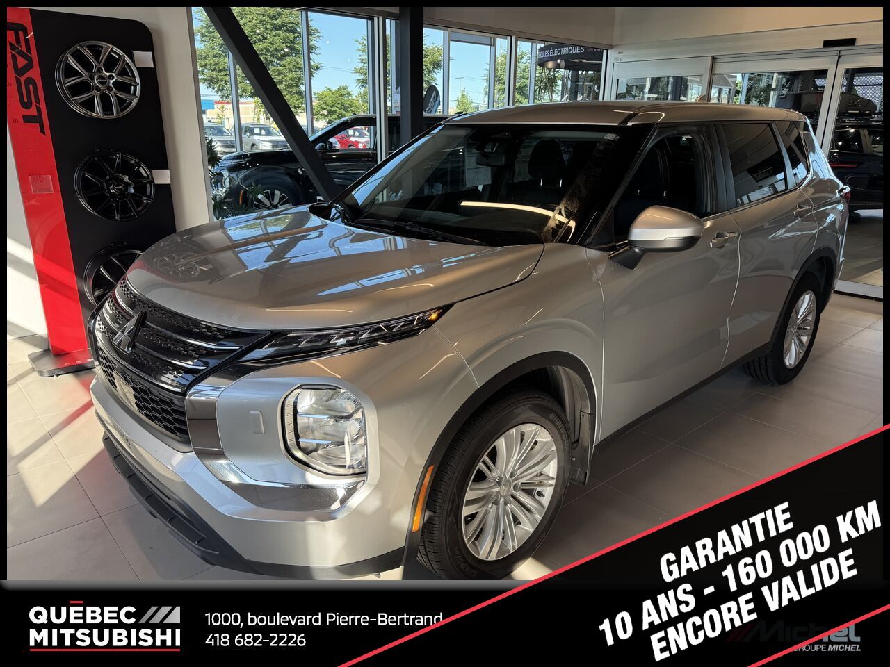 Image 1 Mitsubishi Outlander ES S-AWC, 7 passagers, Climatisation 2023