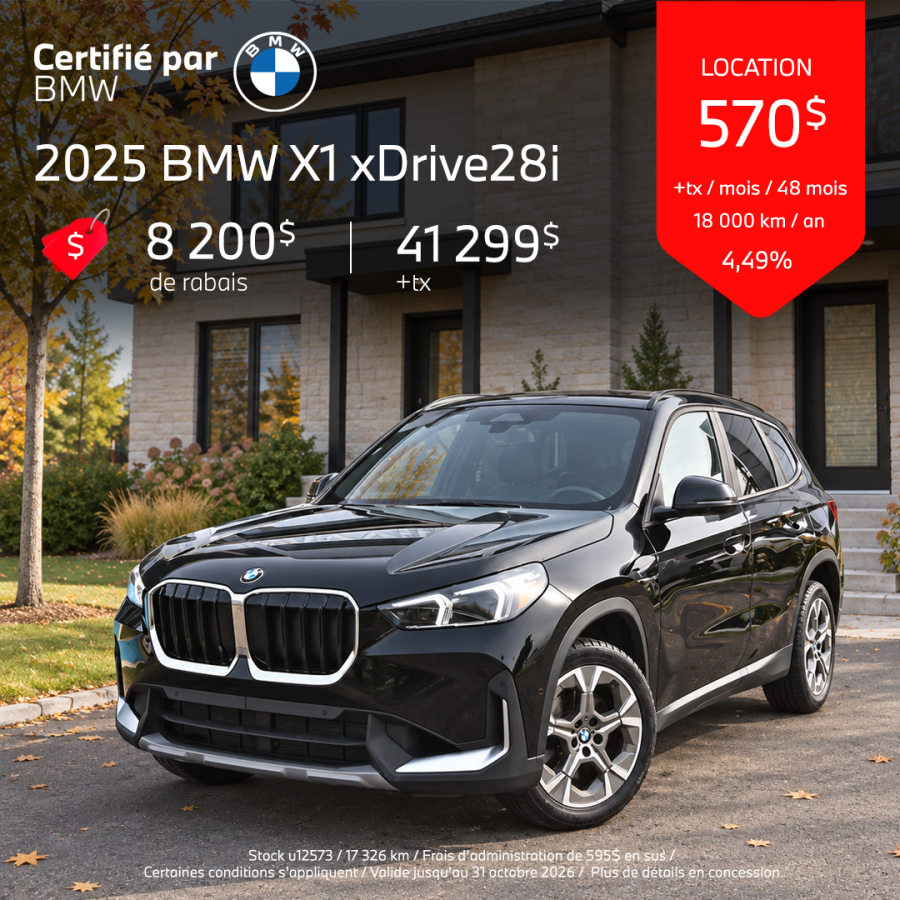 Image 1 BMW X1 xDrive28i 2025