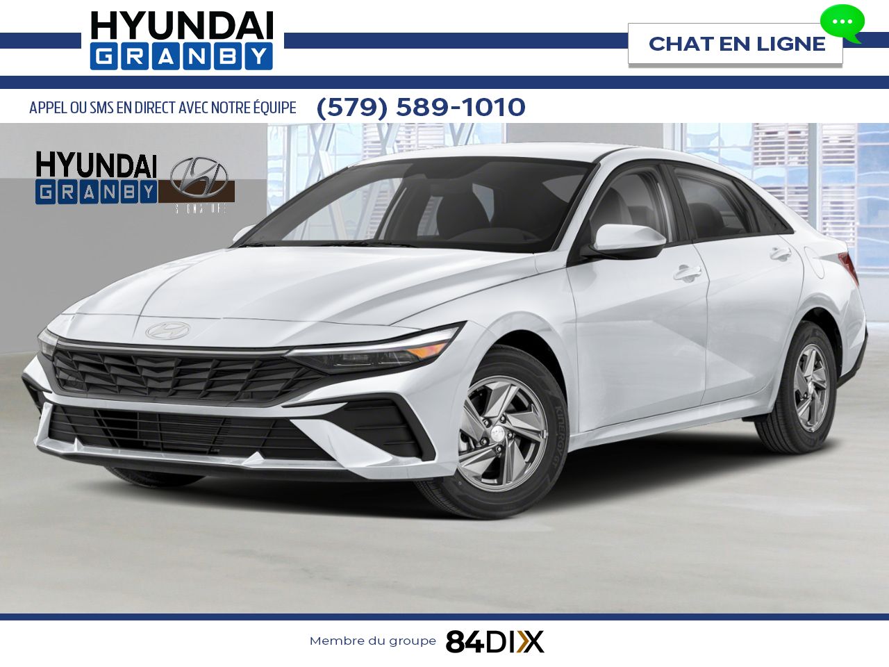 2026 Hyundai Elantra à 120 $ par semaine