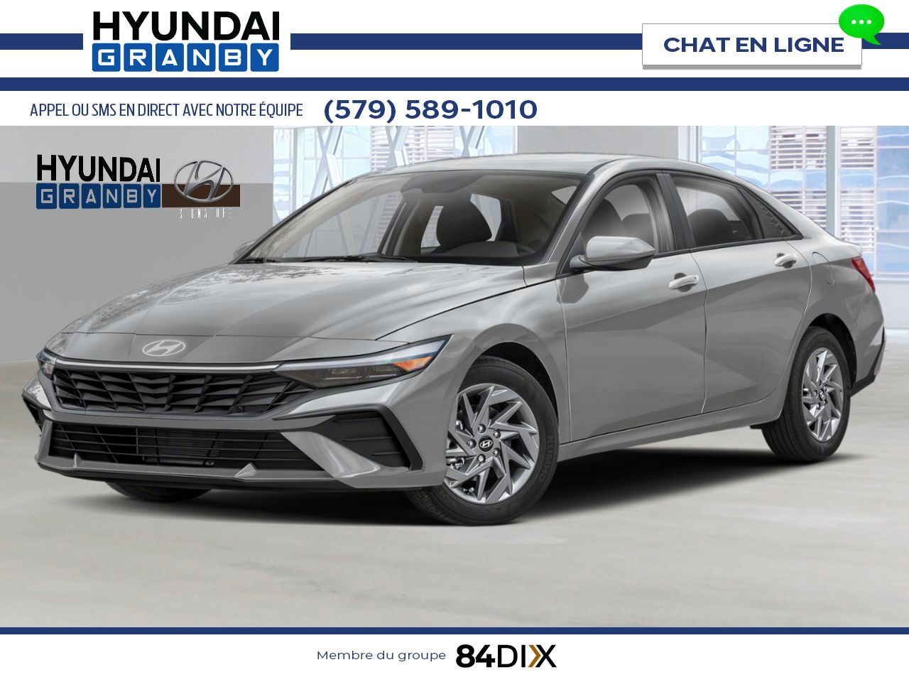 2026 Hyundai Elantra à 130 $ par semaine