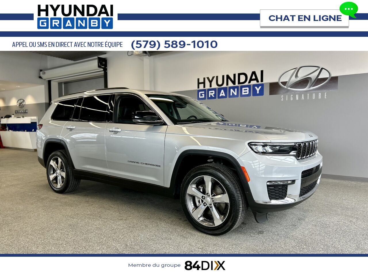 2022 Jeep Grand Cherokee L à vendre à Granby
