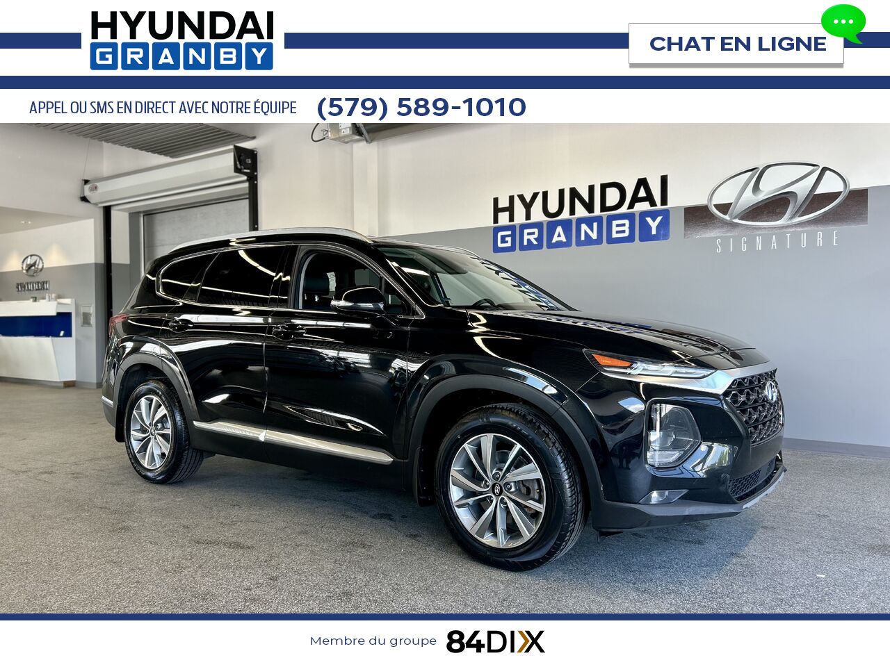 2020 Hyundai Santa Fe à 77 $ par semaine