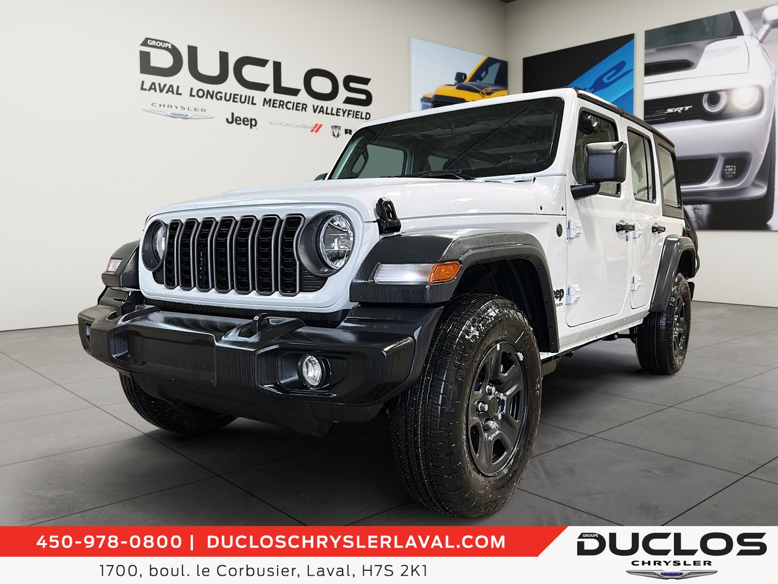 Image 1 Jeep Wrangler 4-Door Sport 2026