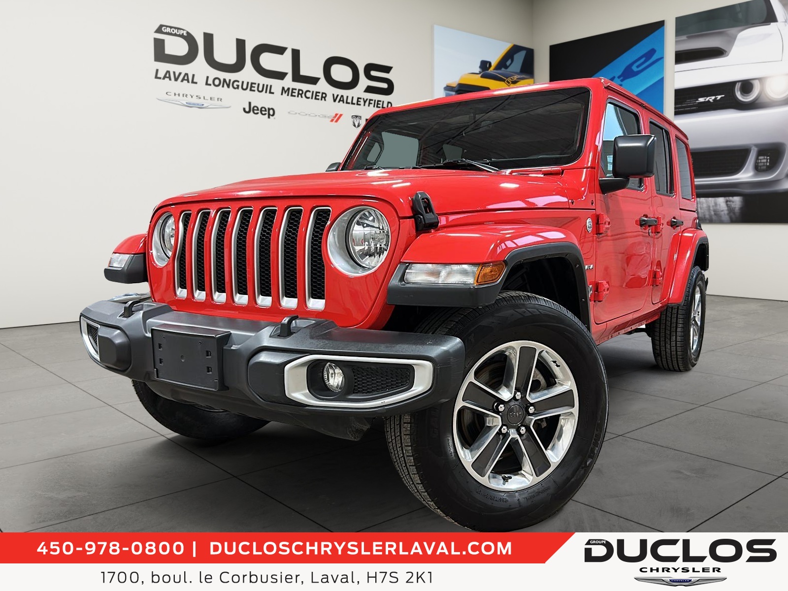 Image 1 Jeep Wrangler Sahara 4 portes 4x4 2023