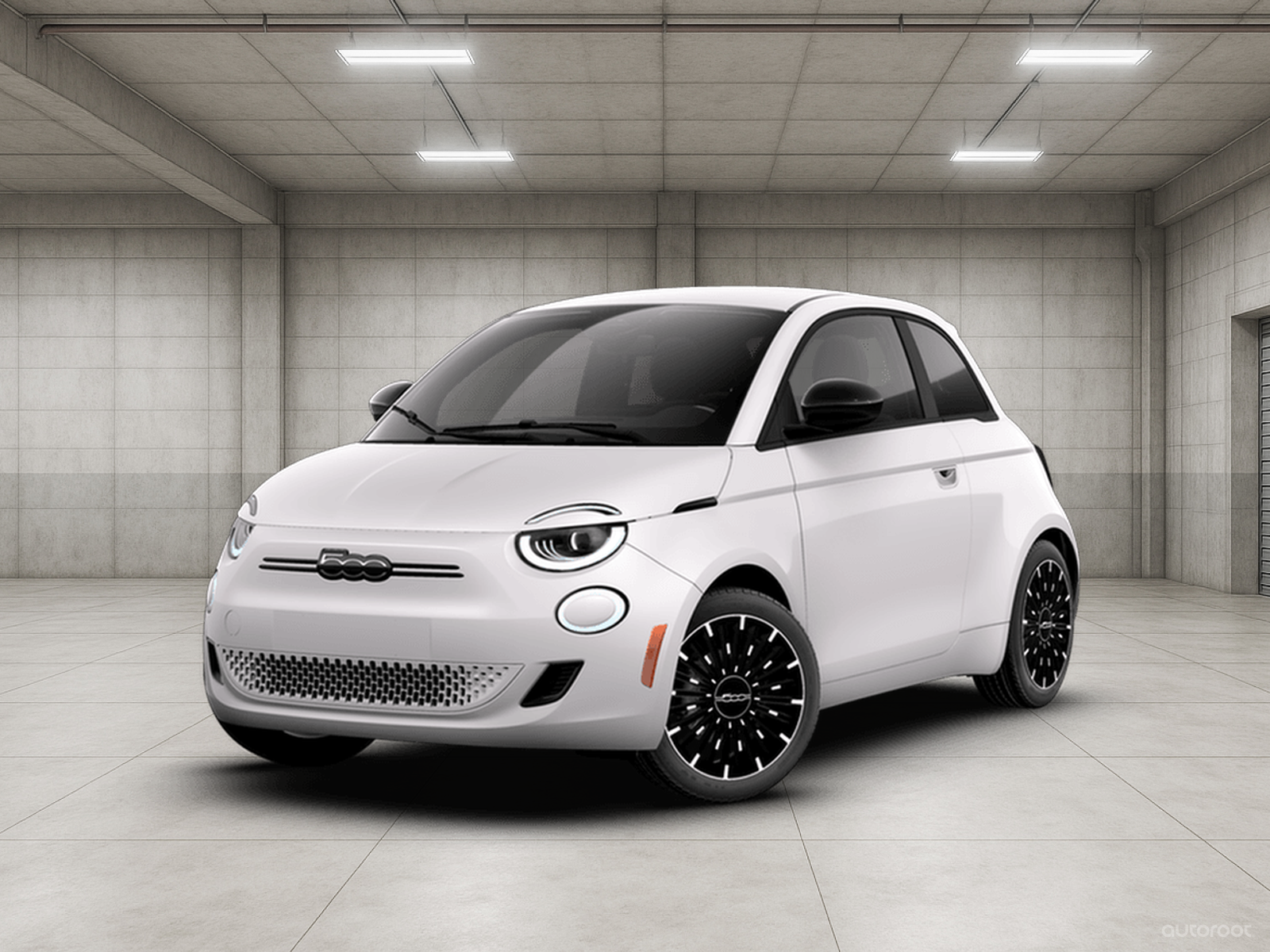 White 2026 FIAT 500e Hatchback Front-Wheel Drive Automatic