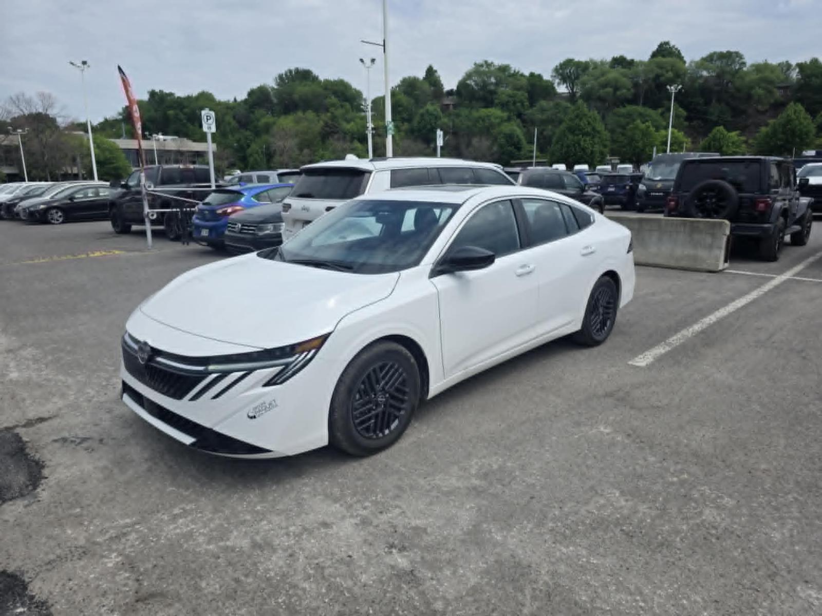 White 2026 Nissan Sentra SV Premium FWD Sedan Automatic