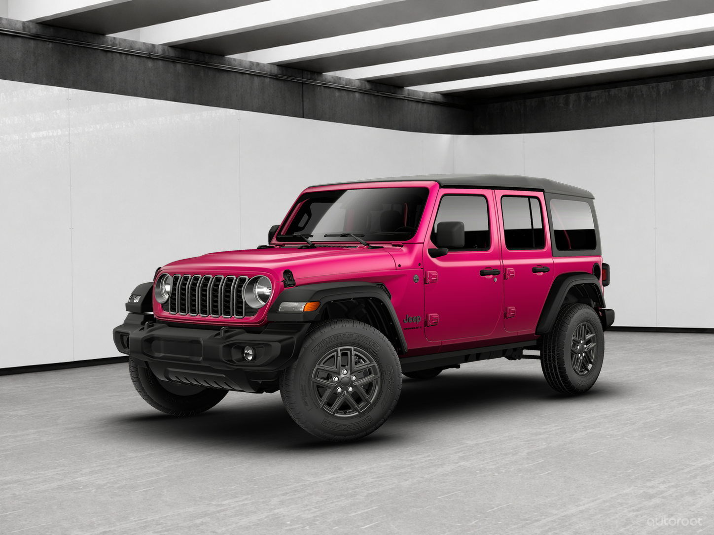 Silver 2026 Jeep Wrangler SUV / Crossover Four-Wheel Drive Automatic