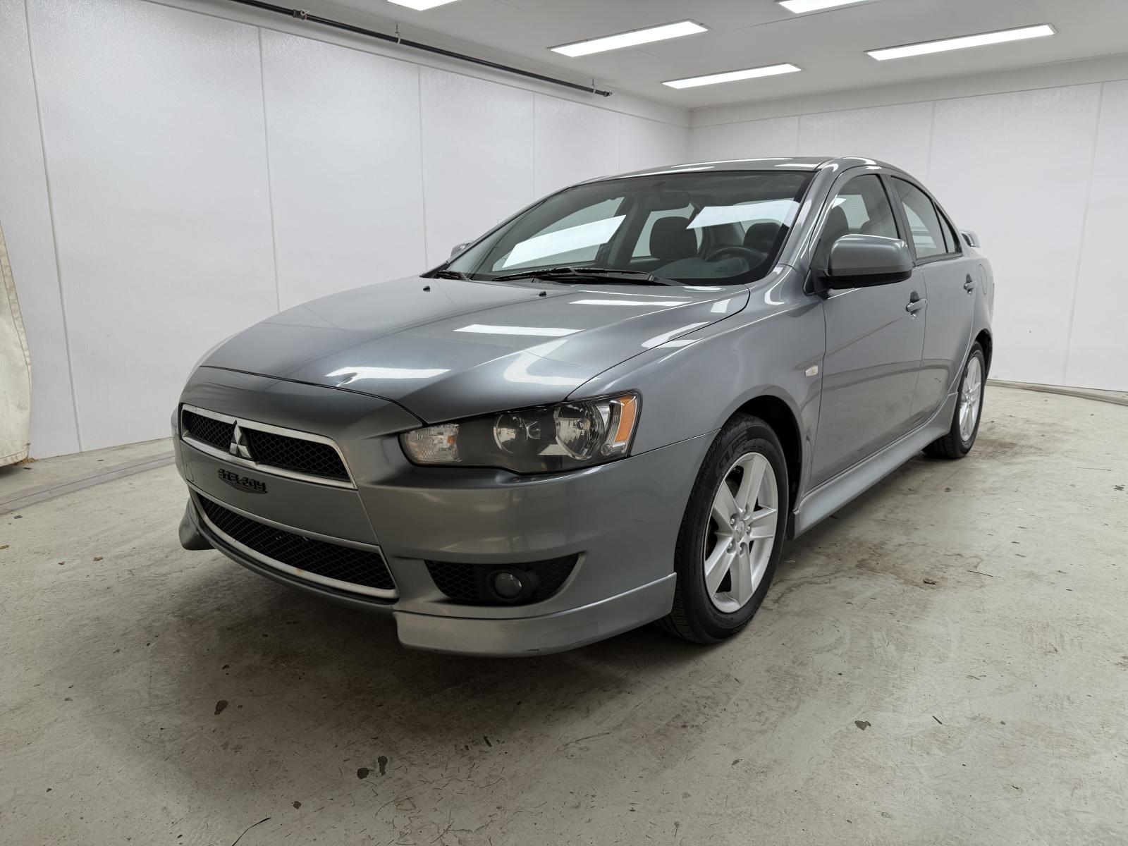 Gray 2013 Mitsubishi Lancer Sedan  Manual