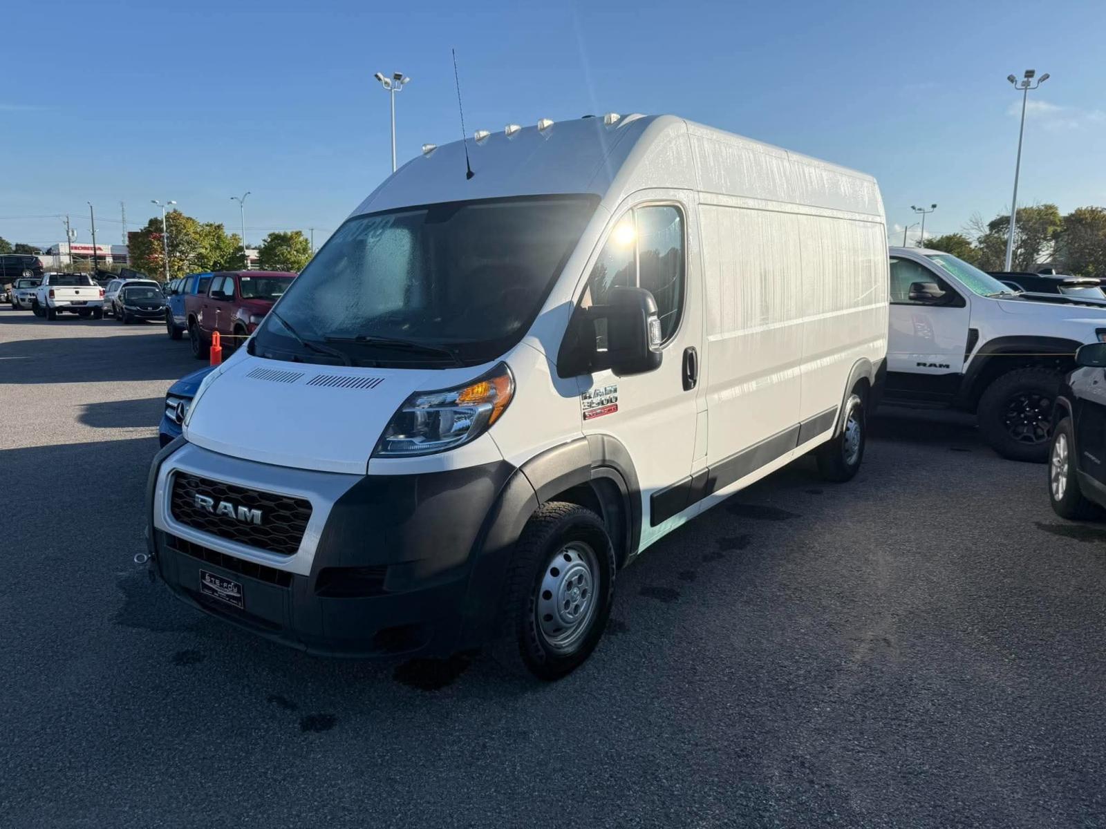 White 2020 RAM ProMaster Van Front-Wheel Drive Automatic