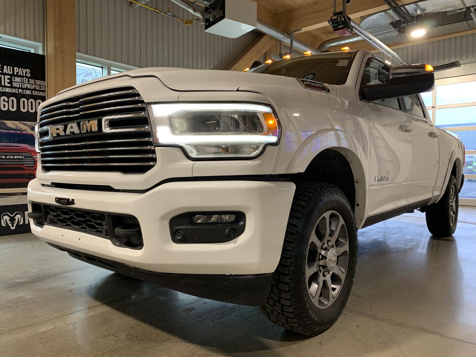 White 2022 RAM 2500 Pickup Truck Four-Wheel Drive Automatic