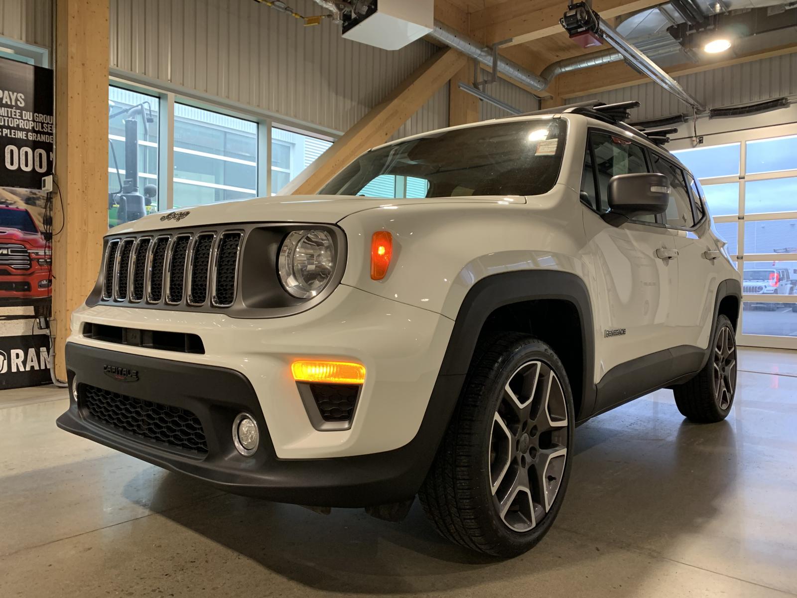 White 2019 Jeep Renegade SUV / Crossover Four-Wheel Drive Automatic