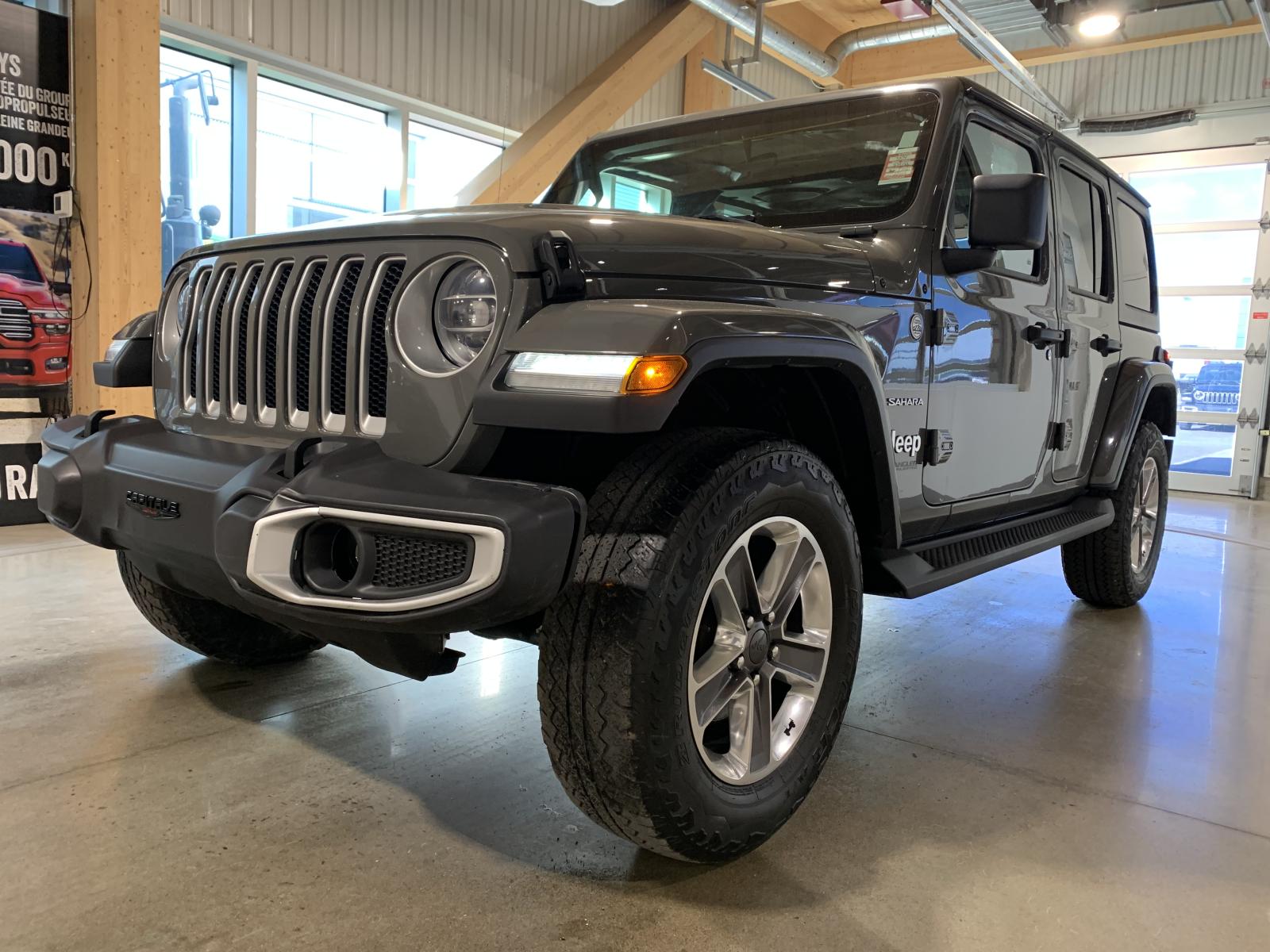 Gray 2021 Jeep Wrangler SUV / Crossover Four-Wheel Drive Automatic