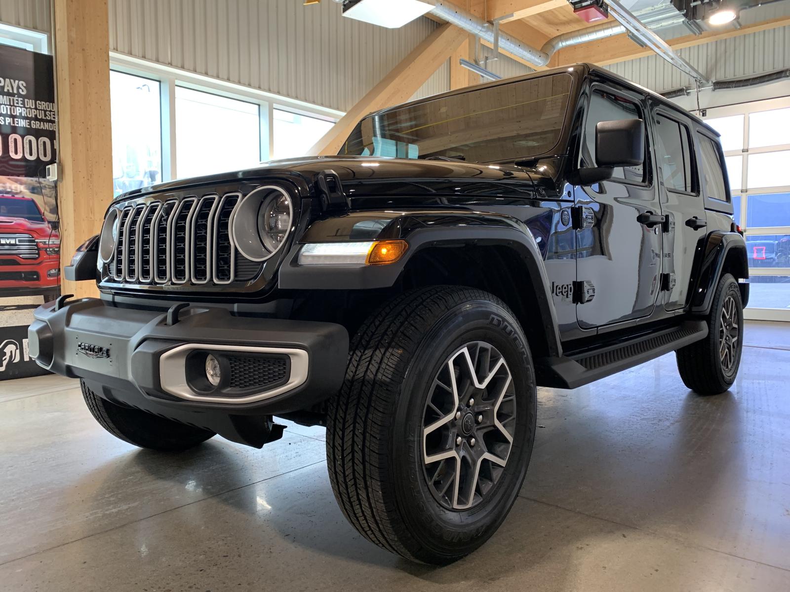 Black 2025 Jeep Wrangler SUV / Crossover Four-Wheel Drive Automatic