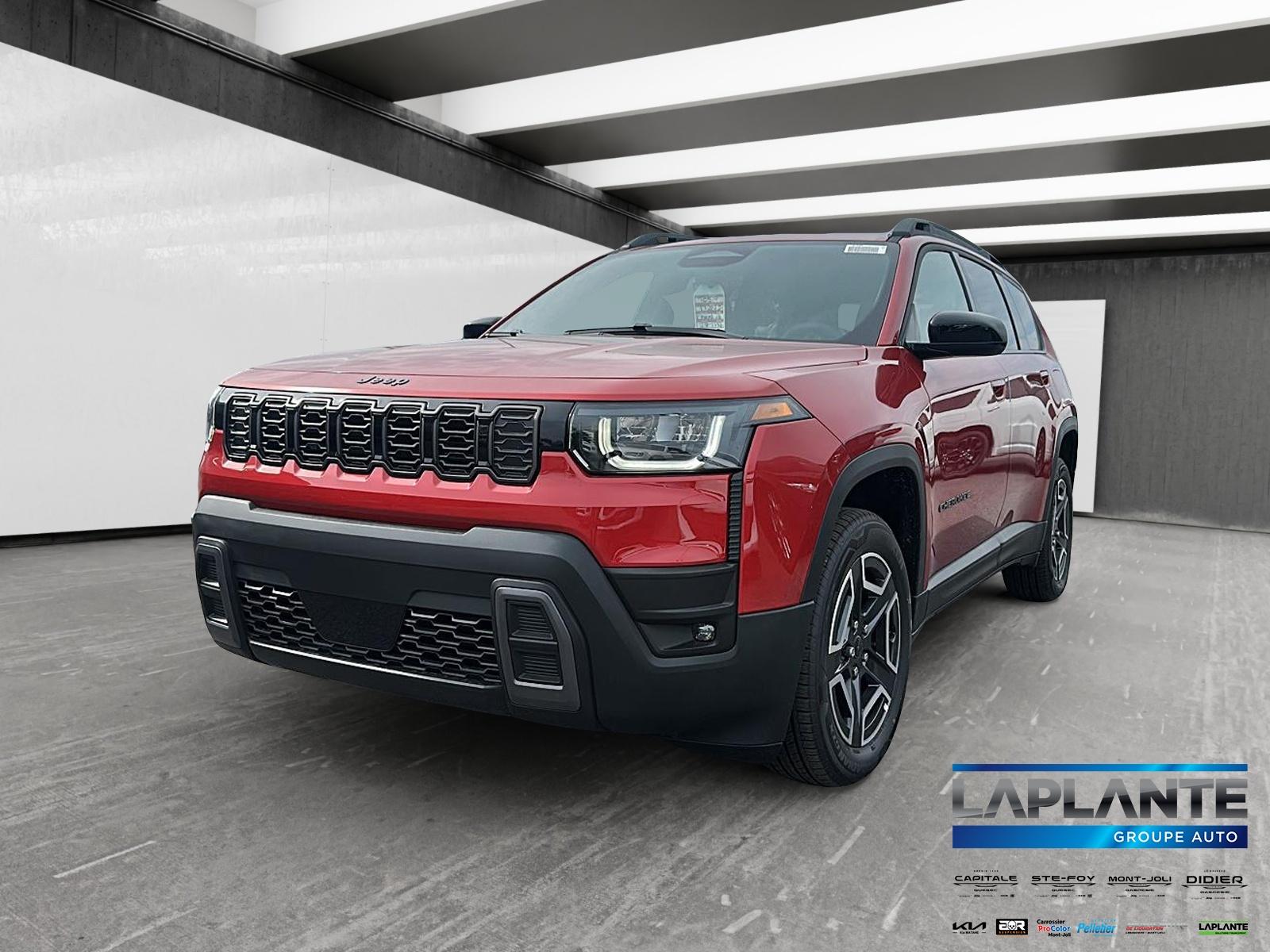 Red 2026 Jeep Cherokee SUV / Crossover Four-Wheel Drive Continuously Variable Transmission