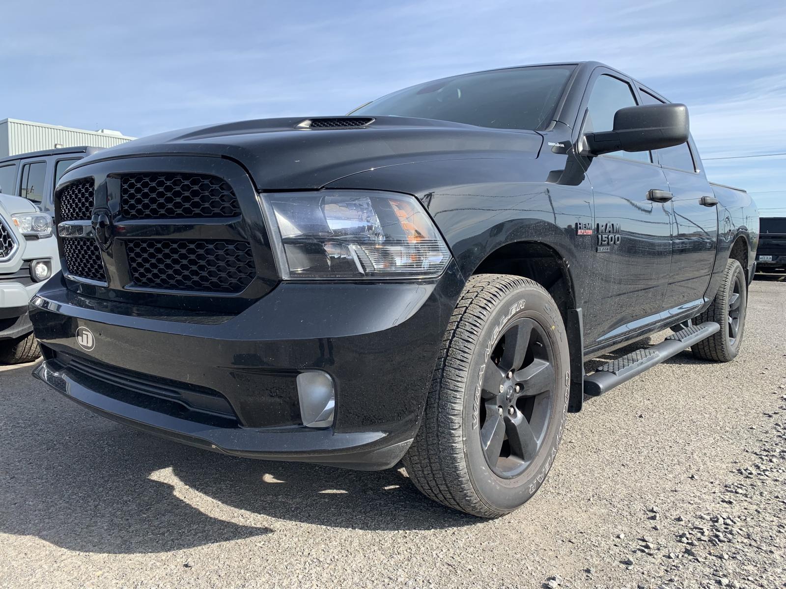 Black 2023 RAM 1500 Pickup Truck Four-Wheel Drive Automatic