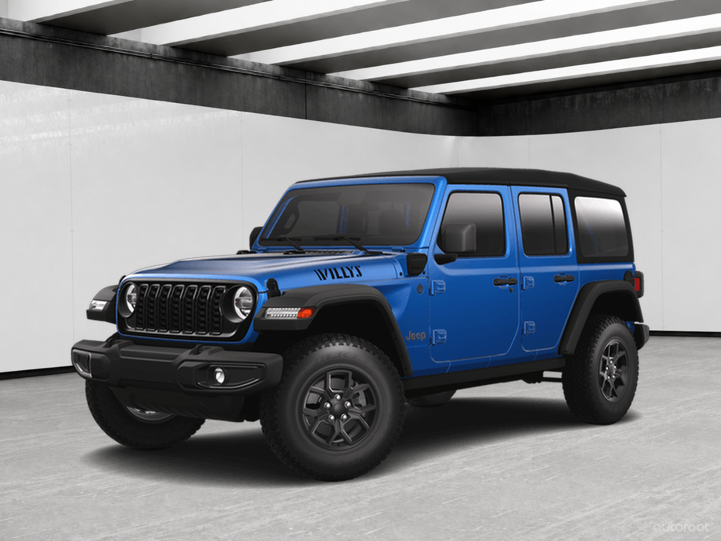 Blue 2025 Jeep Wrangler 4xe SUV / Crossover Four-Wheel Drive Automatic