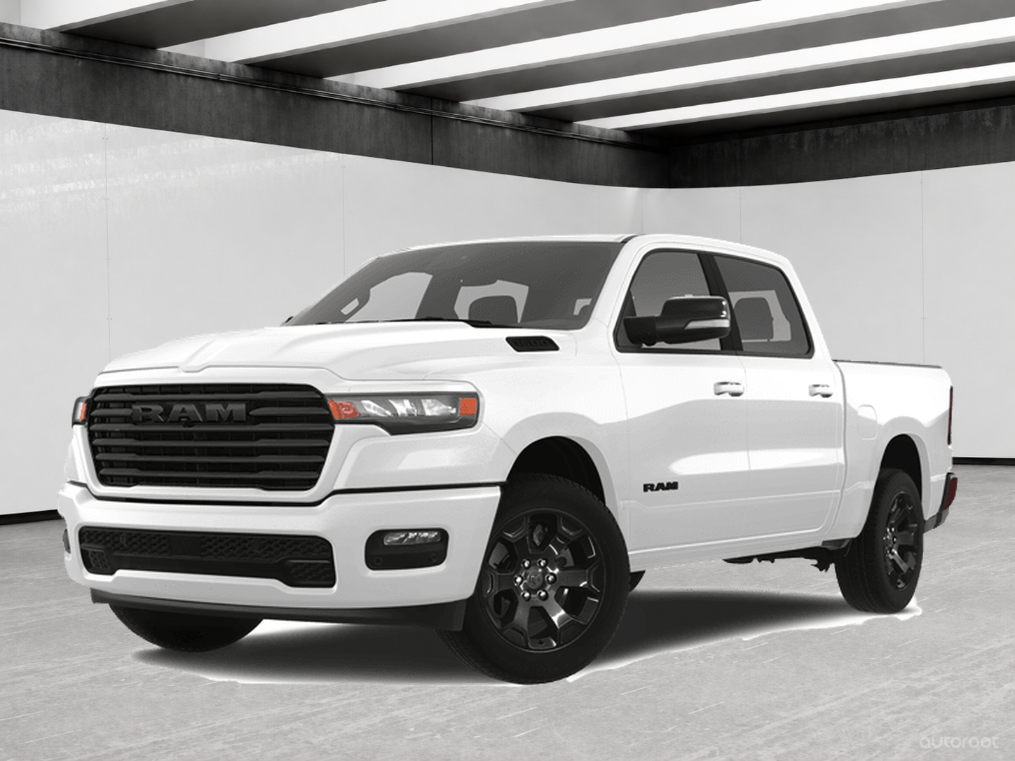 White 2025 RAM 1500 Pickup Truck Automatic