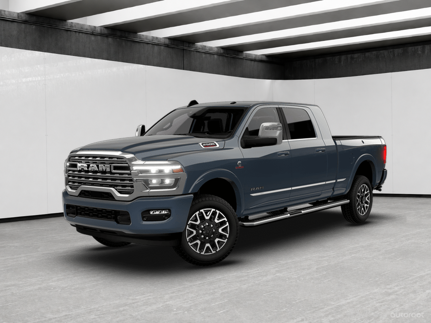 Blue 2026 RAM 2500 Pickup Truck Four-Wheel Drive Automatic