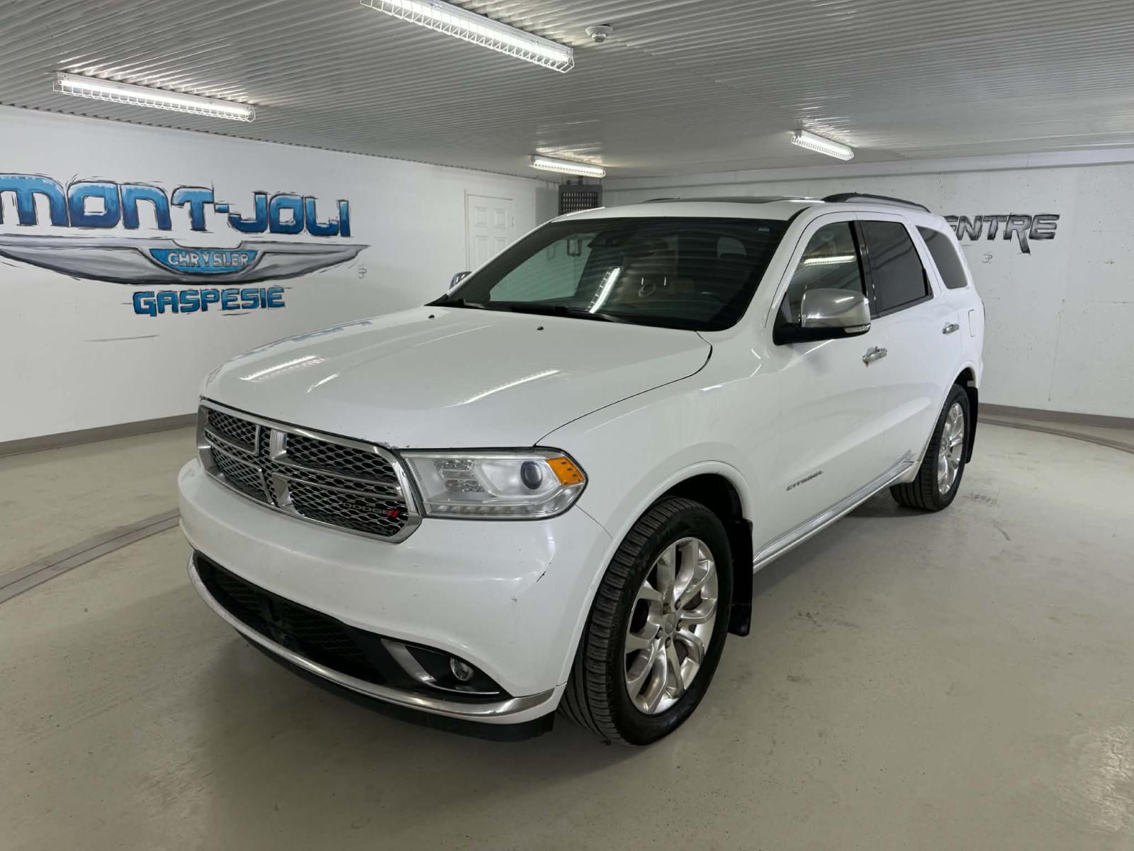 White 2017 Dodge Durango SUV / Crossover All-Wheel Drive Automatic