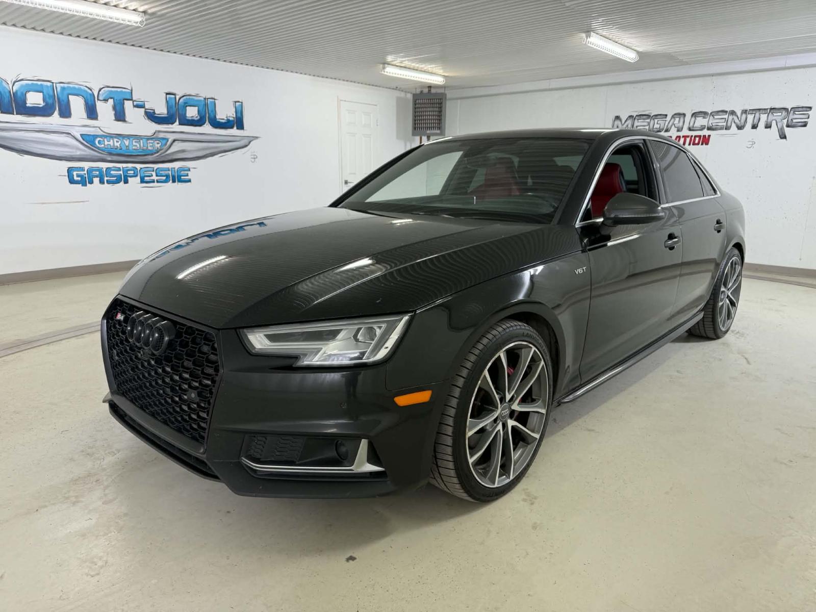 Black 2018 Audi S4 Sedan Automatic