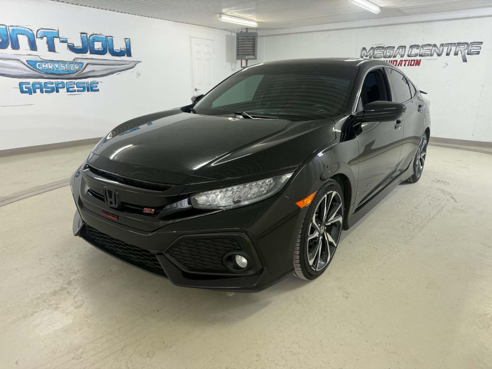 Black 2019 Honda Civic Sedan Front-Wheel Drive Manual