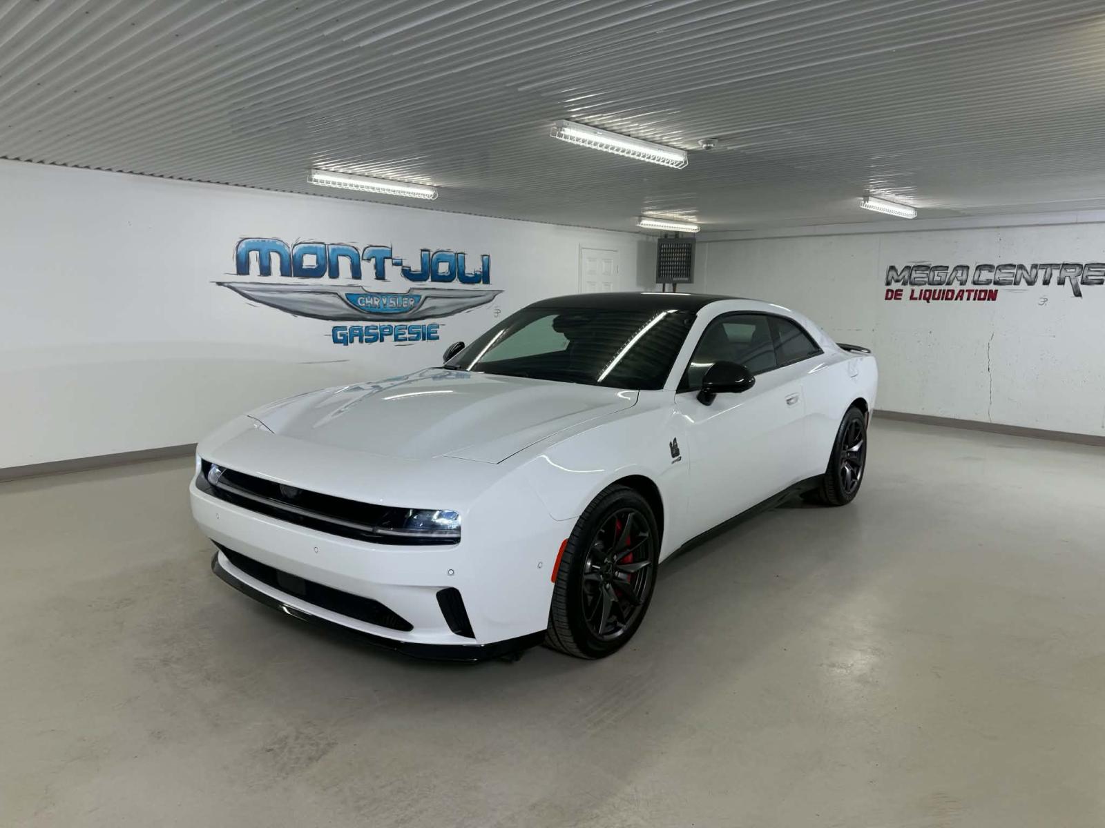 White 2024 Dodge Charger Daytona Coupe All-Wheel Drive Automatic